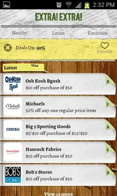 Deals android App screenshot 2